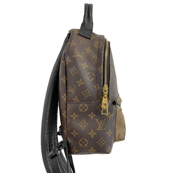 Louis Vuitton - LV Palm Springs PM - Brown / Tan Monogram Backpack - Picture 10 of 11